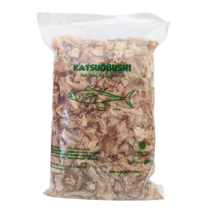 

❉ KATSUOBUSHI HALUS 200 GRAM IKAN CAKALANG ASAP SERUT HALAL ✻