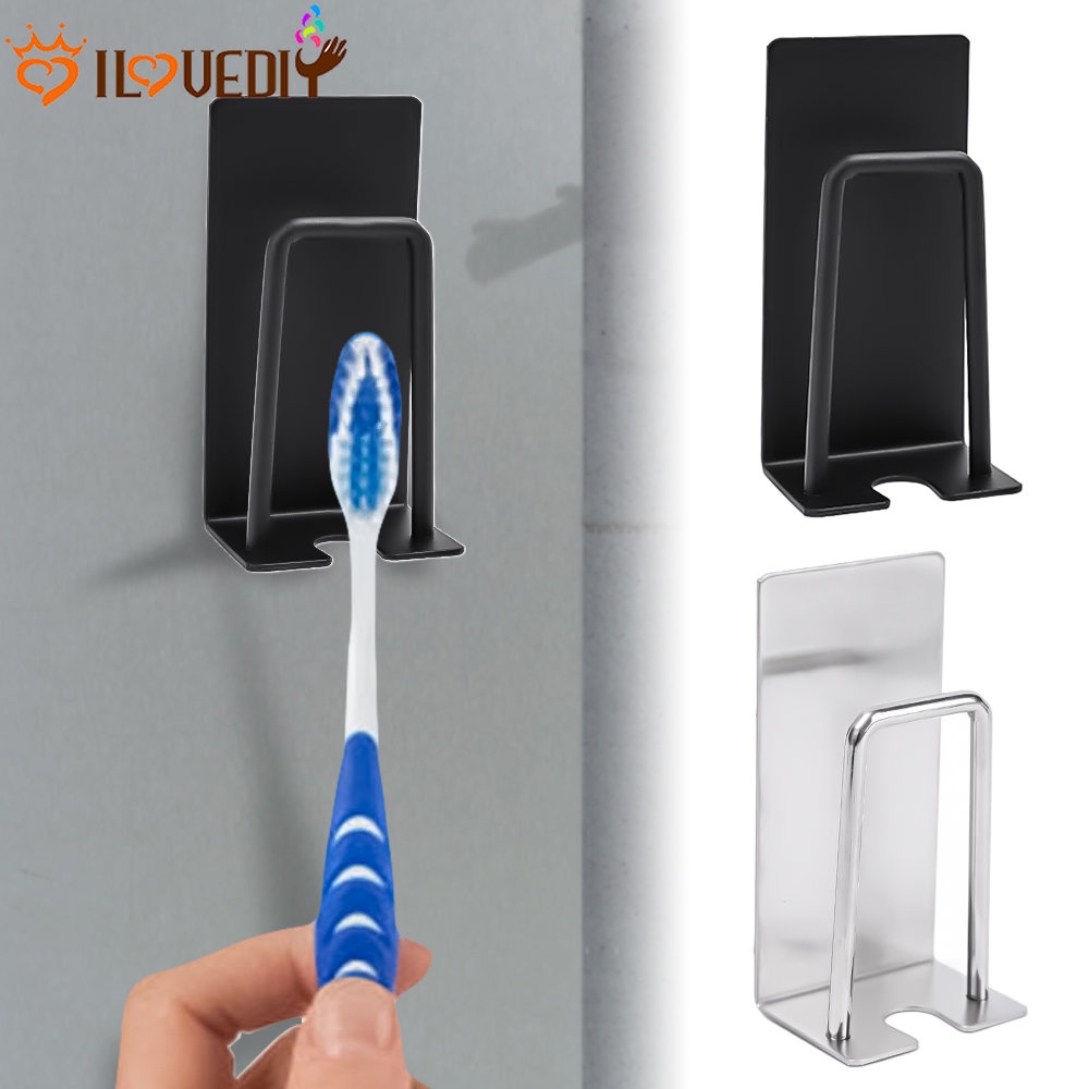 Gantungan Handuk Kalung Kunci Gelas Sikat Gigi Rak Drainase Barang Hemat Tempat Finishing Rak Dinding Kait Stainless Steel Kuat Beban Bantalan Organizer Alat