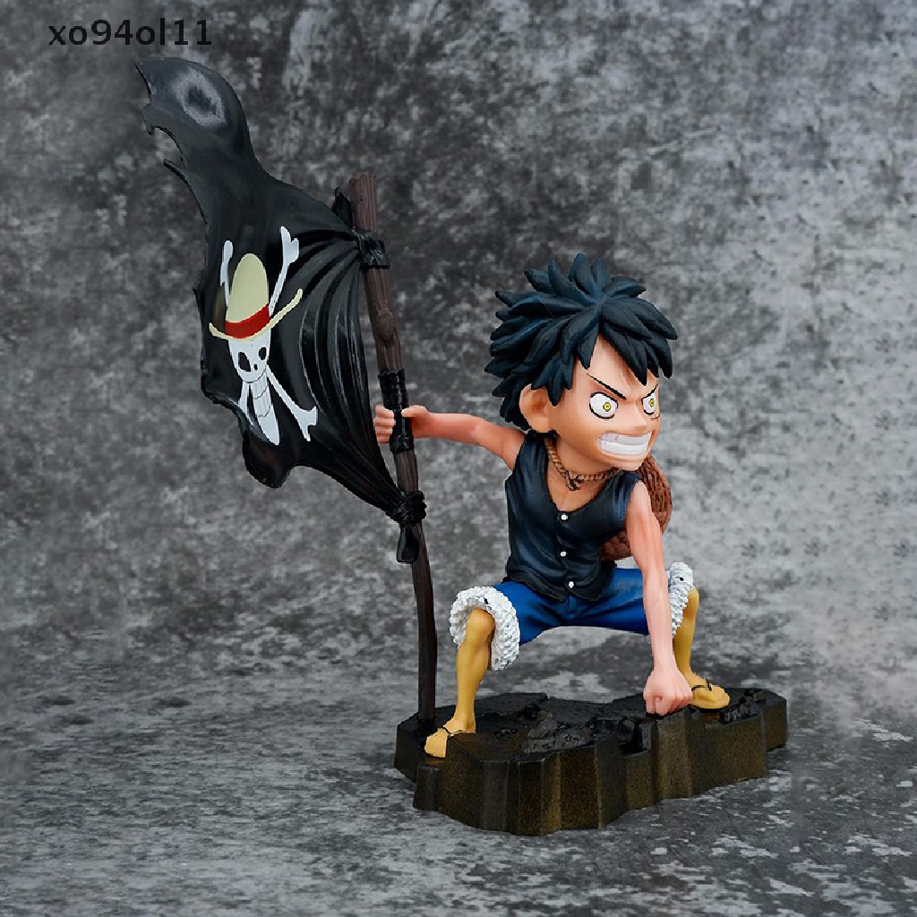 Xo 18CM One Piece Luffy PVC Action Figure Anime Negara Wano Luffy Figurine Mainan OL