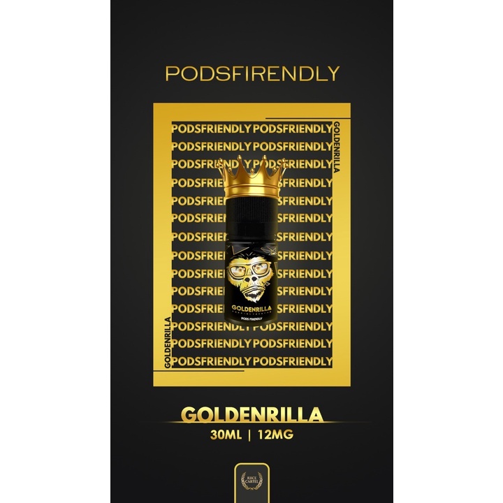 Goldenrilla Pods Friendly 30ML by IJC