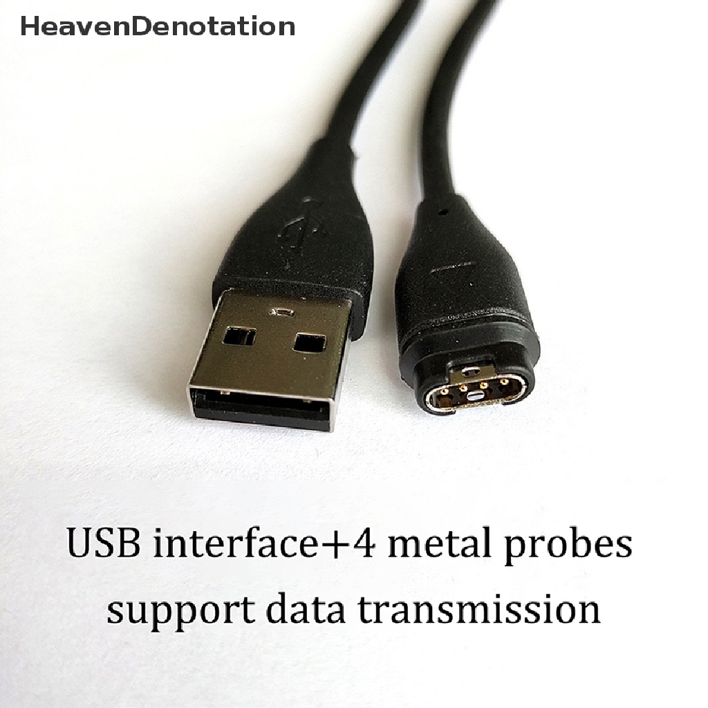 [HeavenDenotation] Kabel Sinkronisasi Data Pengisian USB Kualitas Tinggi Pengganti Charger USB Untuk Fenix5 6 7X Kabel Pengisian Jam Tangan Pintar HDV