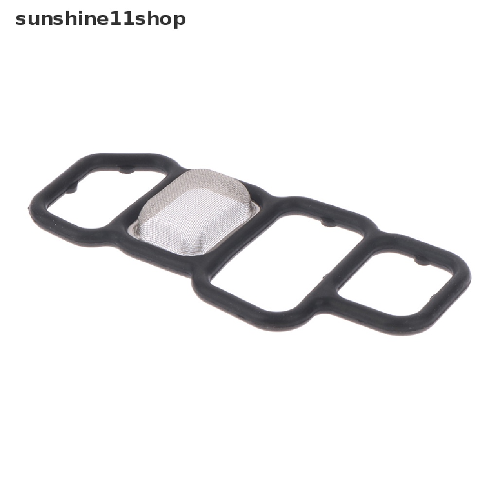 Sho VTEC Spool Valve Filter 15826-RNA-A01 Kompatibel Dengan Civic 2006-2014 Accord Gasket Filter 15826RNAA01 Solenoid Valve Gasket Suku Cadang Mobil N