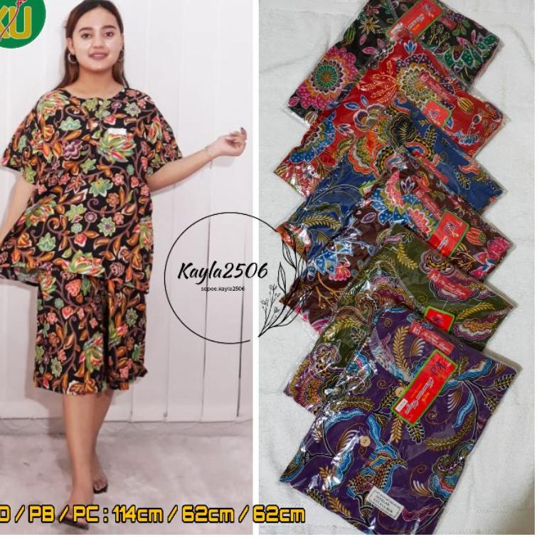 ✯ Setelan kencana ungu kulot batik kencana ungu ✾