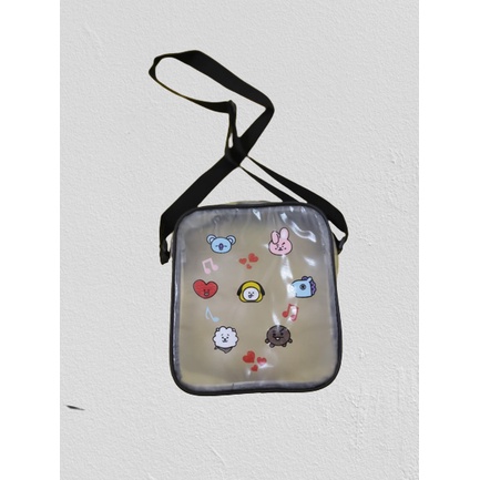 TAS MIKA BURAM / TAS MIKA BTS / TAS MIKA KONSER / TAS MIKA BT21 / TAS SELEMPANG MIKA KOTAK / TAS SEL