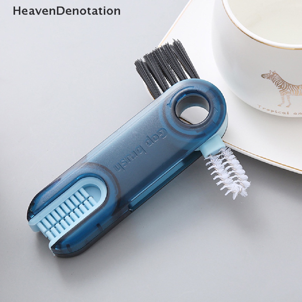 [HeavenDenotation] Cup Brush Sikat Pembersih Gelas Multifungsi Triple Cup Long Brush Gap Brush HDV