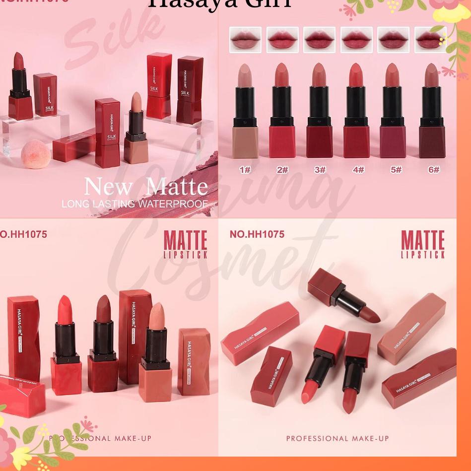 ☻ [LUSINAN] Hasaya Girl Lipstick Matte / Silk ♦
