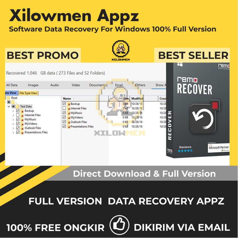 [Full Version] Remo Recover Windows Pro Lifetime Data Recovery WIN OS