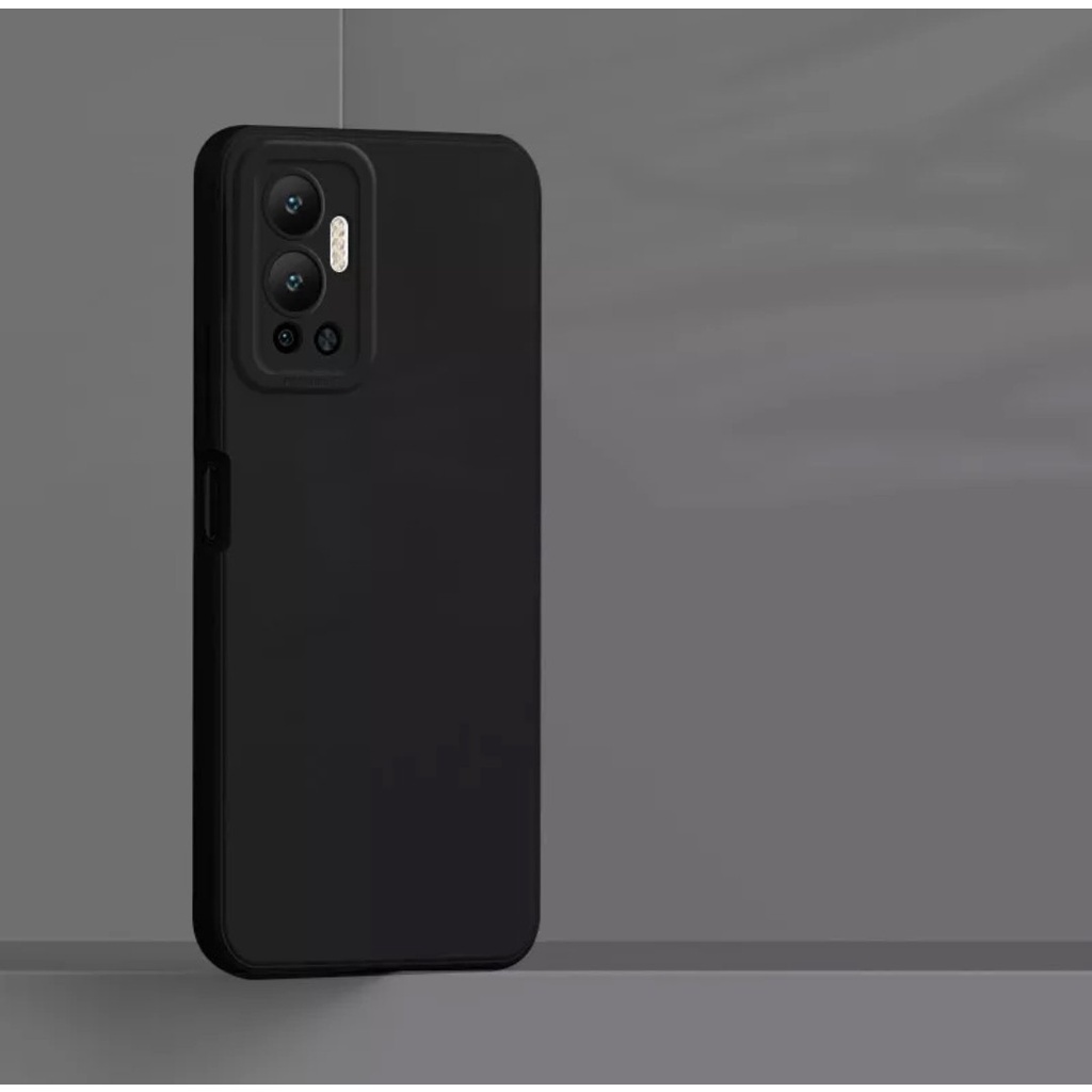 CASE COVER P/B- Case INFINIX HOT 12 / INFINIX NOTE 11 NFC / INFINIX NOTE 11 / HOT 10 PLAY / HOT 11 PLAY / HOT 12 PLAY / HOT 12 PLAY NFC / HOT 12 PRO Softcase Liquid Macaron Pro Camera Hitam