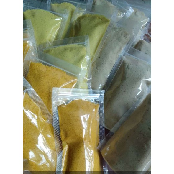 

Bubuk tanaman obat keluarga ( Jahe,Kencur, Temulawwak )