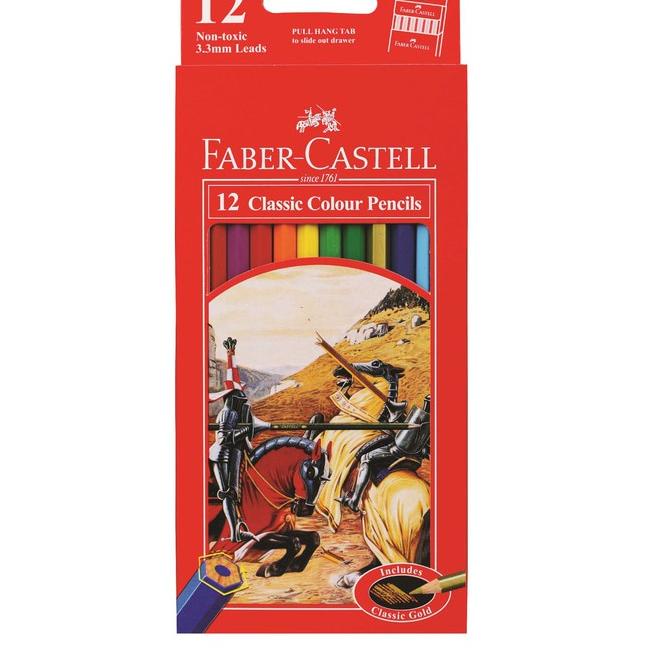 

Serba Untung Pensil Warna Faber Castell 12 Classic (Panjang)