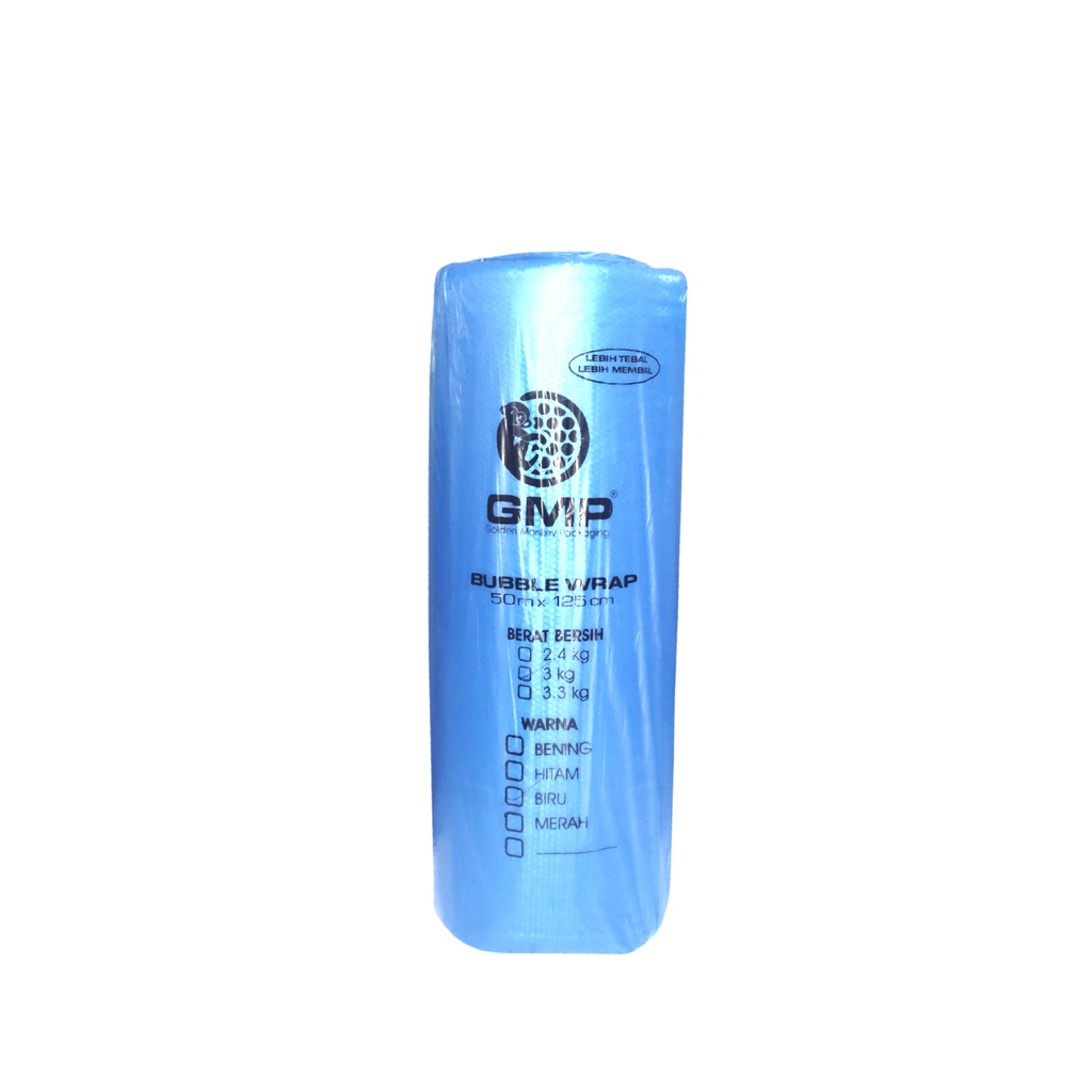 

BUBLE BUBBLE WRAP ROLL HITAM & PUTIH 125CMX50M 2.4 KG MURAH