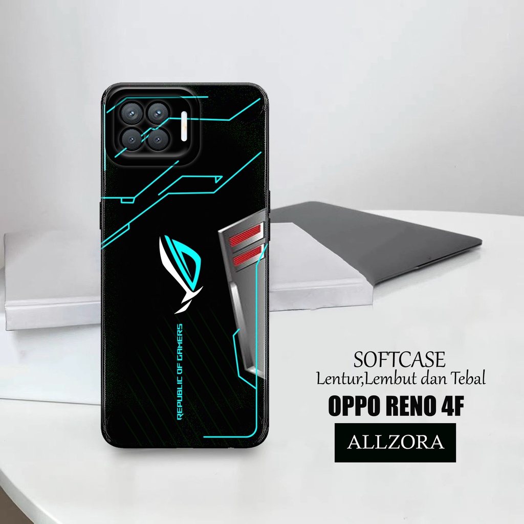 Case Hp Oppo Reno 4F - [ GAMING ] Casing Oppo Reno 4F Terbaru - Kesing Hp Oppo Reno 4F - Silikon Opp