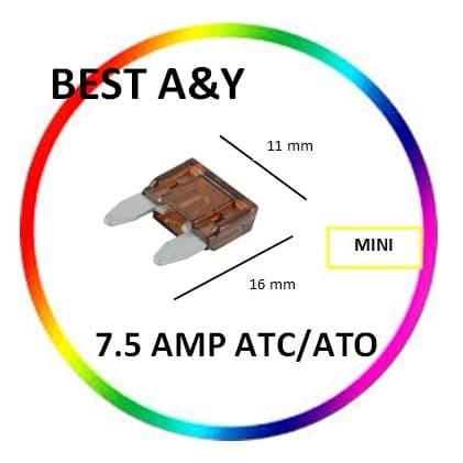 Fuse Blade Mini Kecil 7,5A 7,5 Ampere Sekring Tancap Motor Mobil murah