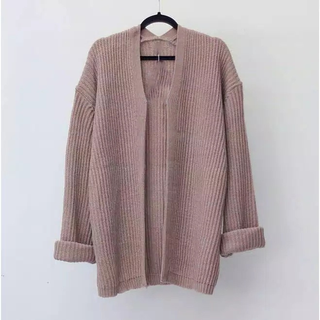 [✅COD] Cardigan Rajut Wanita - Oversize Kardigan PREMIUM