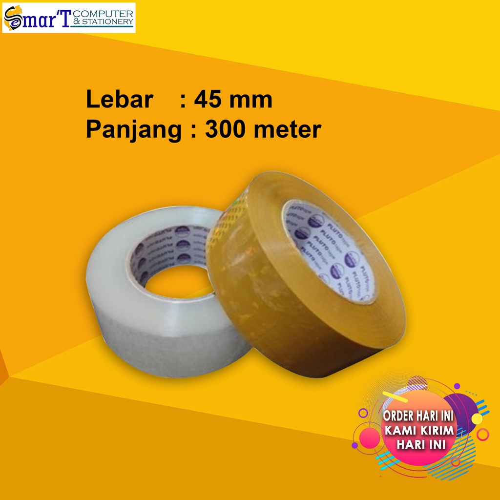 

LAKBAN BENING | LAKBAN COKLAT 45 MM x 300 METER