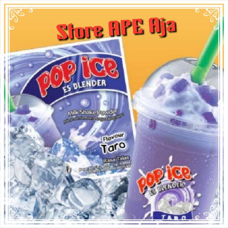 

POP ICE RASA FLAVOUR TARO [ 24gr x 10 Sachet ]