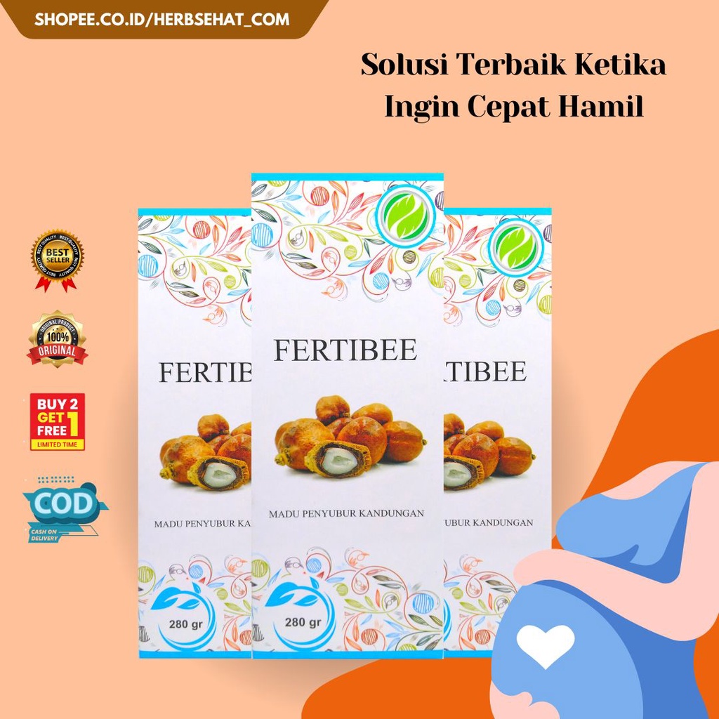 

Fertibee Madu Herbal Original Penyubur Kandungan solusi Promil Buah Zuriat atasi kemandulan