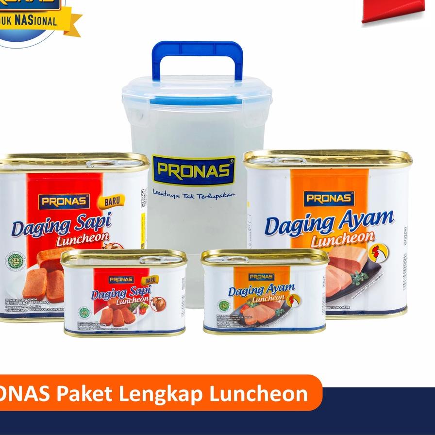 

☞ PRONAS Paket Lengkap Luncheon Free Canister ▼