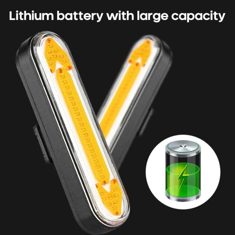 SPCR Lampu Belakang Sepeda COB LED Bike 500 mAh with Remote BK600