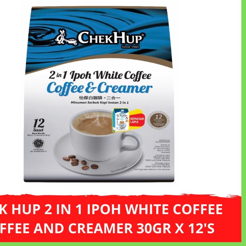 

✦ Chek Hup 2 in 1 Ipoh White Coffee Coffee and Creamer 30gr x 12 ♦