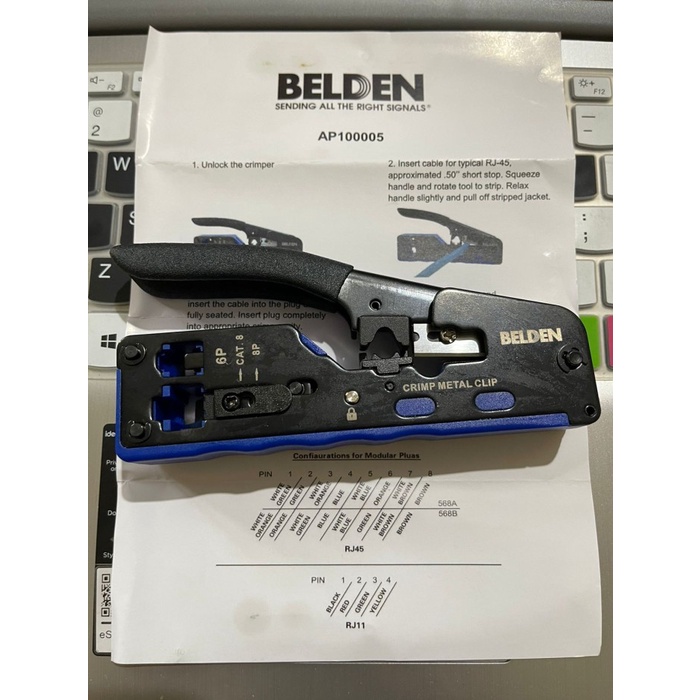 Crimping Belden Crimping Tool Cat.6 Ap100005