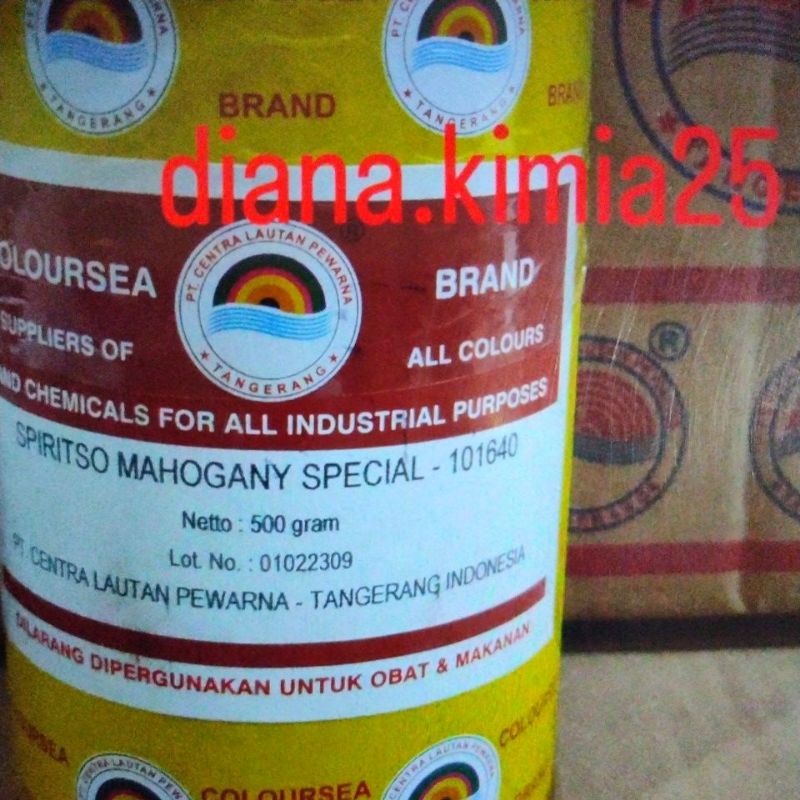

Pewarna Minyak Coloursea Bubuk (Solvent Mahogany Special 101640)