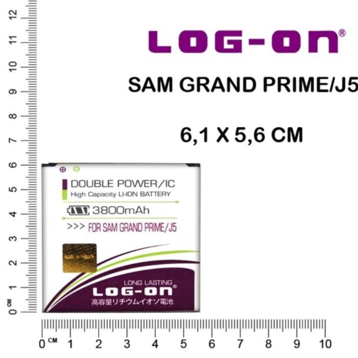 BATRE BATERAI SAMSUNG J3 2016 / J2 PRIME DOUBLE POWER LOG ON J2 PRIMEGARANSI 1 TAHUN