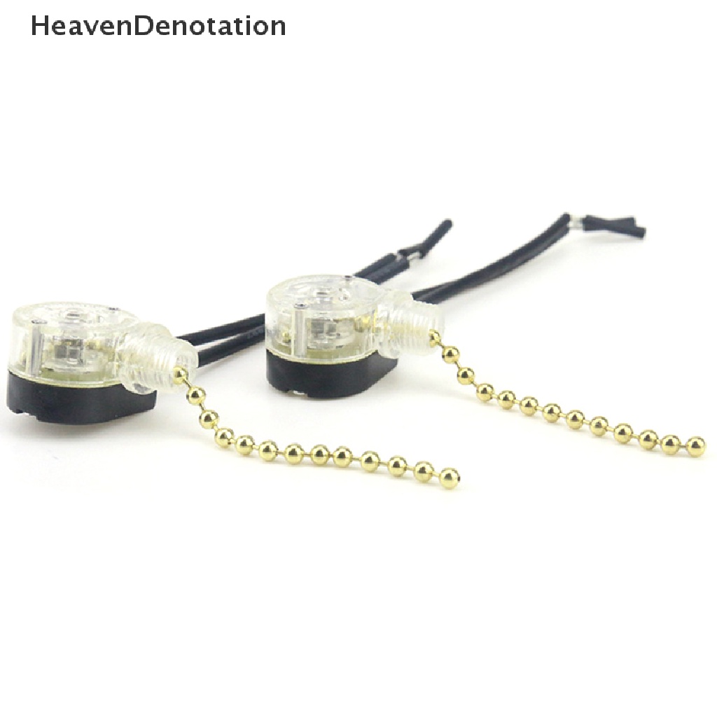 [HeavenDenotation] Kipas Angin Plafon Universal Lampu Dinding Pengganti Pull Chain Cord Switch Control HDV