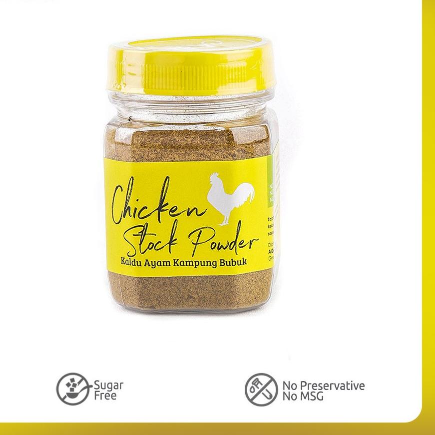 

™ Aidan - Kaldu Ayam Kampung 75 g | Kaldu Bebas MSG, Non MSG ♤