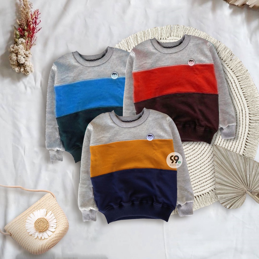 SWEATER RAJUT  ANAK 1-3 Th 99id