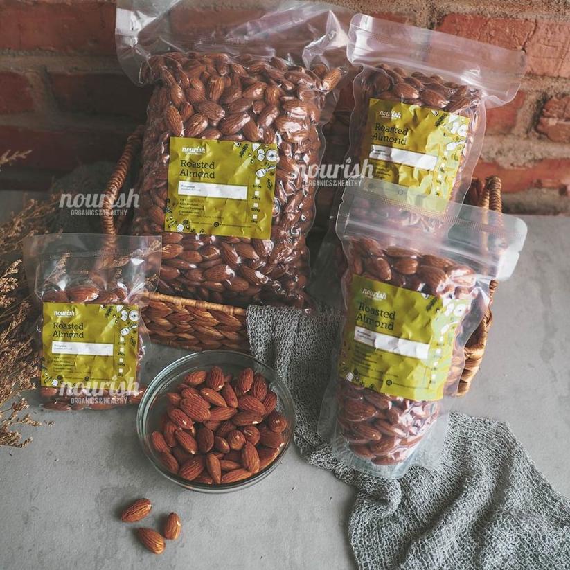 

► Almond Panggang Original (Roasted Almond Plain) 1kg ❄
