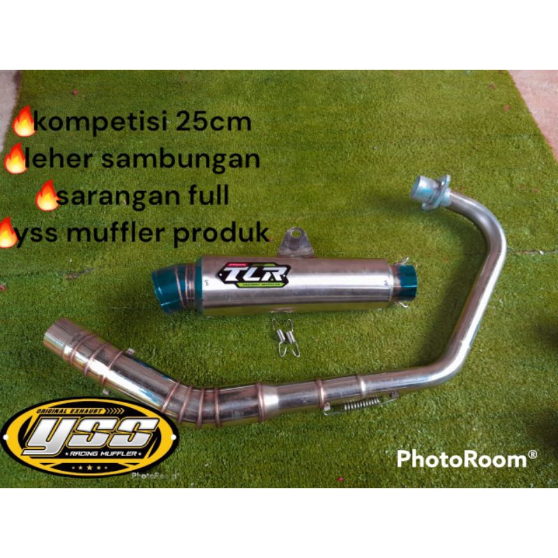 TERLARIS!!! TLR kompetisi 25 blue sarangan full suara ngebas cb klasik Megapro gl Tiger satria Fu Vixion Jupiter mx