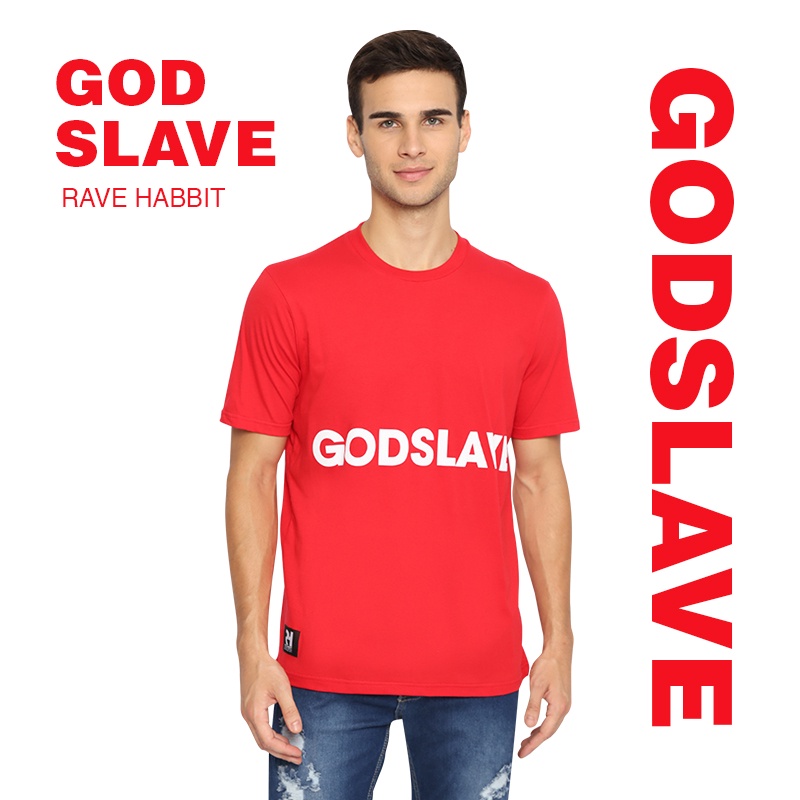 Rave Habbit Pradipa Kaos Pria - Red