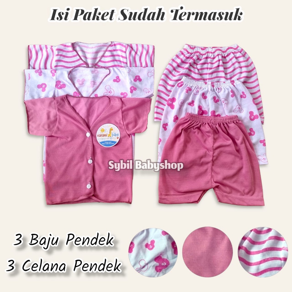 Paket Lahiran 0-3 Bln Series Pink Setelan Baju Bayi Celana Bayi Baru Lahir Gift Set Baby