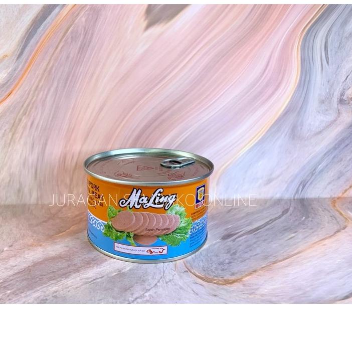 

❃ Maling kaleng / Ma ling babi / luncheon meat / makanan kaleng 397 gr / daging ham babi ☋
