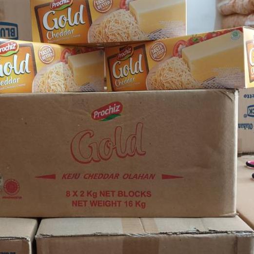 

♪ Keju Prochiz Gold Cheddar 2kg Termurah ➳