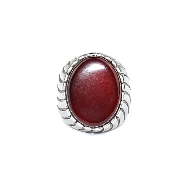 Red Carnelian Calchedony Natural Batu Alam Free Memo