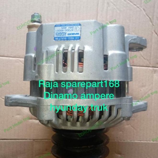 Altenator Pengisian Dinamo Ampere Amper Hyundai Truk 24V Ps Canter