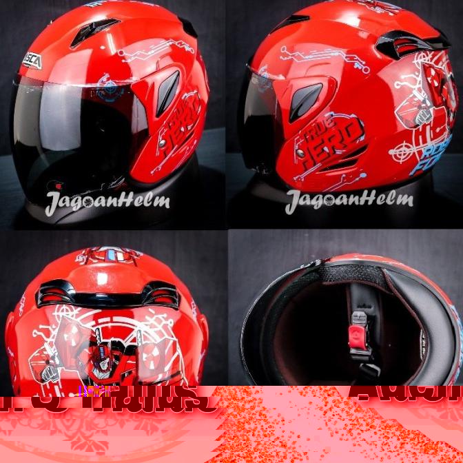 ASCA HELM ANAK | CARTOON ROBO FORCE #1 | MODEL GM FIGHTER KIDS