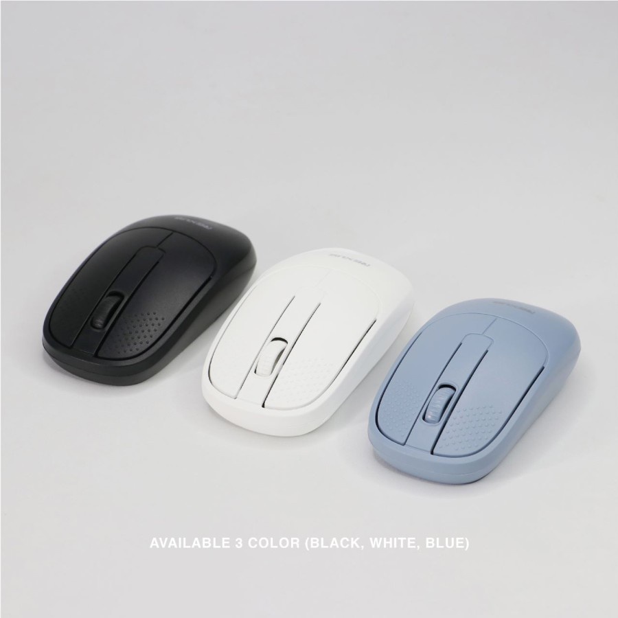 Rexus Q5 Mouse Wireless 1200 dpi with nano receiver Tanpa Kabel