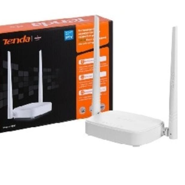 ✺ Tenda N301 Wireless Router 2 Antenna - BOX Hitam ♔