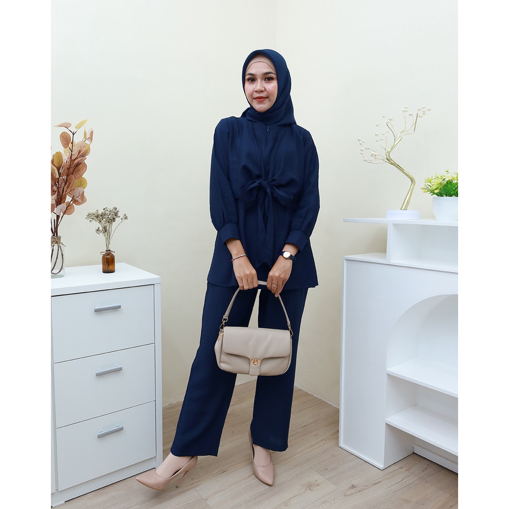 One Set BOBA - Setelan terbaru by Hijab Mamah icis