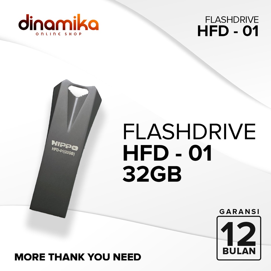 Hippo Flashdisk HFD-01 HIGH SPEED Flash Drive Flashdrive 16GB 32GB