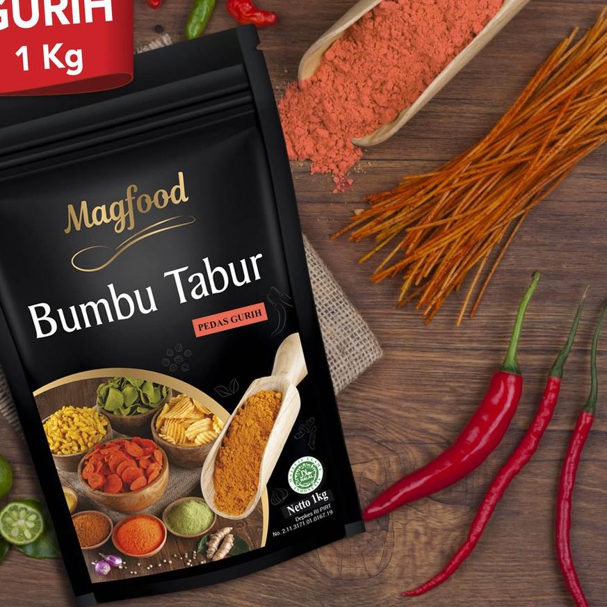 

✲ Magfood Bumbu Tabur Pedas Gurih 1 KG ➮