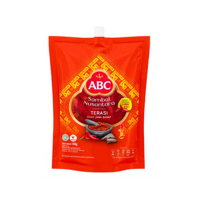 

ABC SAMBAL TERASI 180 GR