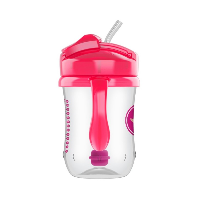 Dr. Brown's Baby's First Straw Cup with Handles Gelas Minum Anak - 6m+