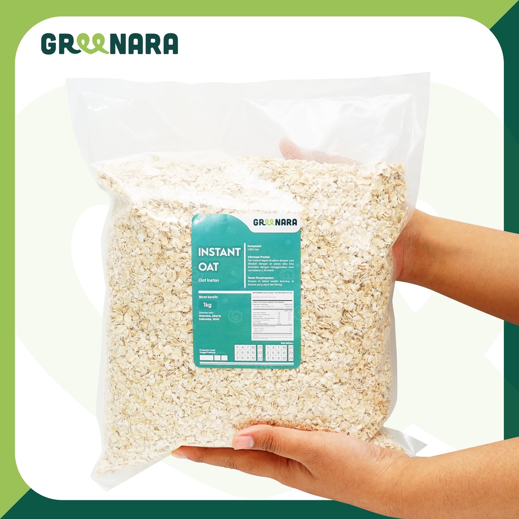 

Silahkan di cekout INSTANT OAT 1kg