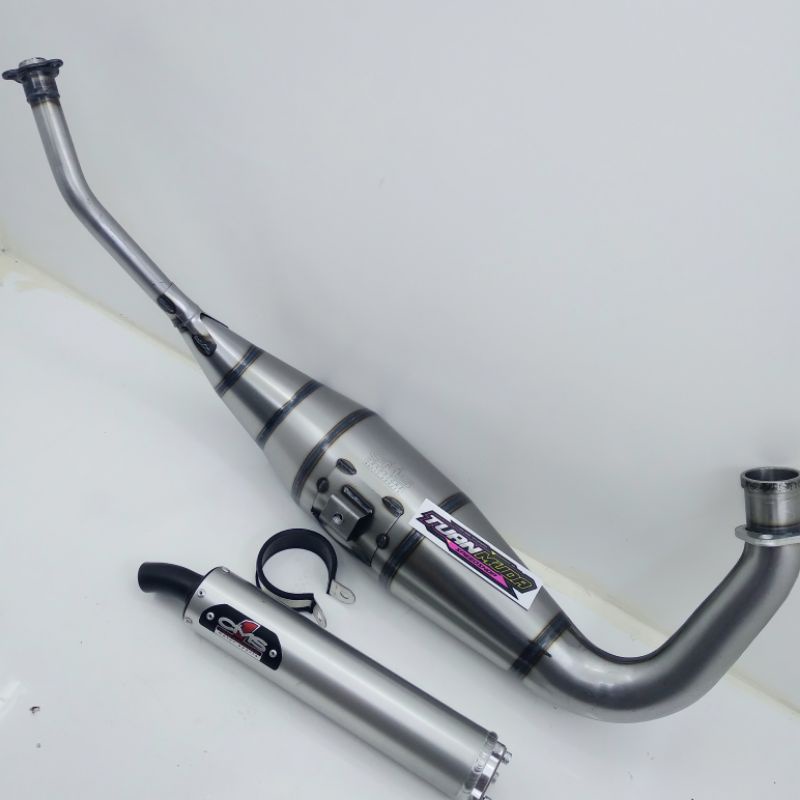 Knalpot cms 1 ninja r rr ss leher L original cms one