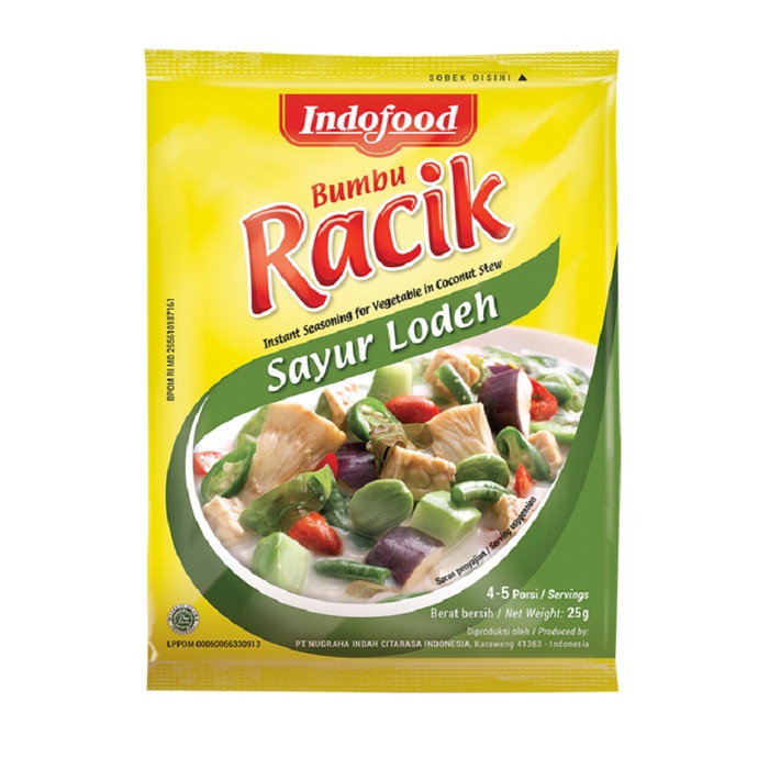 

Indofood Racik Sayur Lodeh 25g