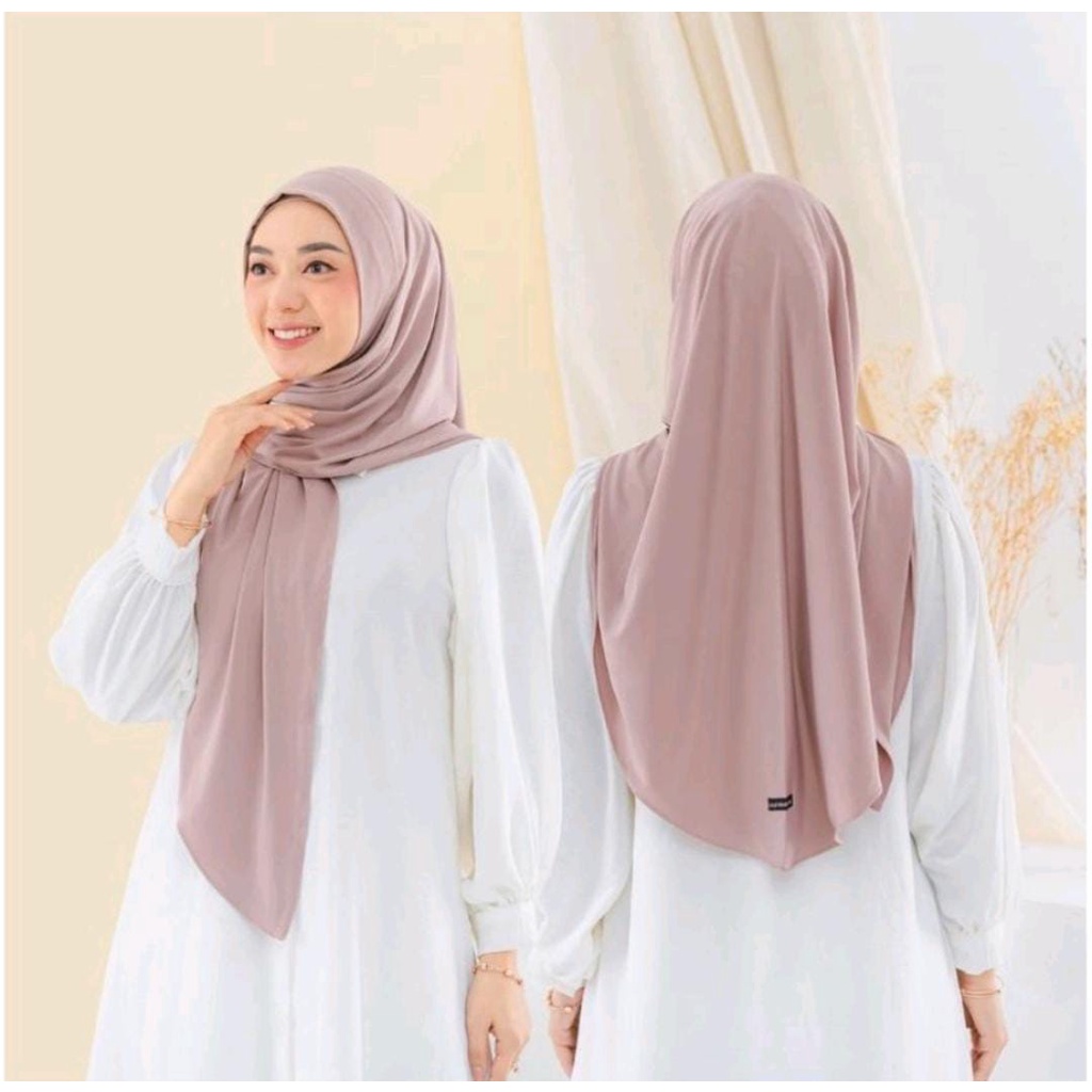 Jilbab Instan Jersey Segitiga jersey premium